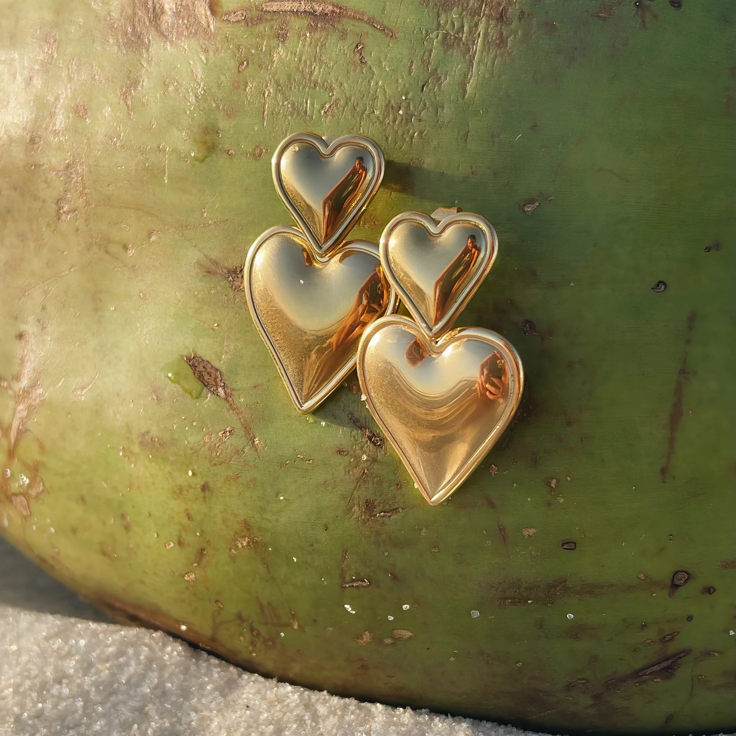 Pendientes Amore Gold